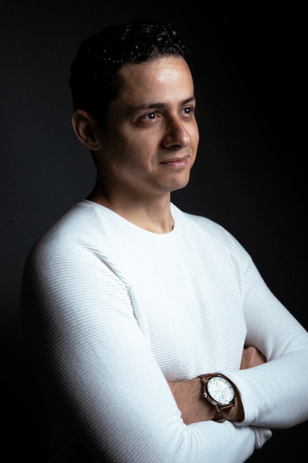 Retrato de Elyano Veras